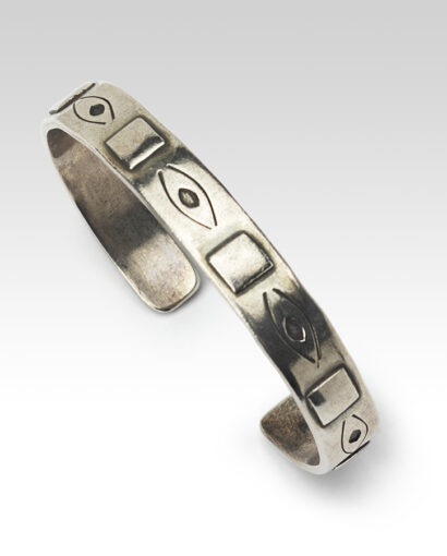 Eye silver man’s bangle bracelet Bracelets Bracelet
