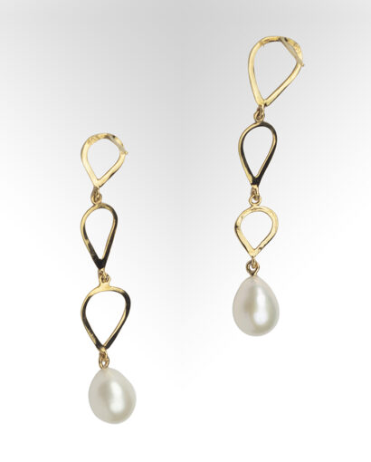 Pearl drop earrings Contemporary Earrings