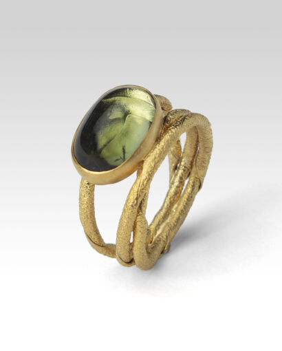 Green Tourmaline ring Contemporary Rings