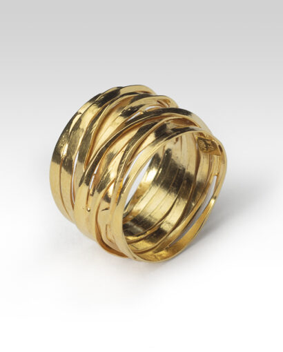 “Wires” ring in 18K  gold Contemporary Rings