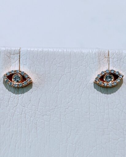 Gold diamond earrings Earrings
